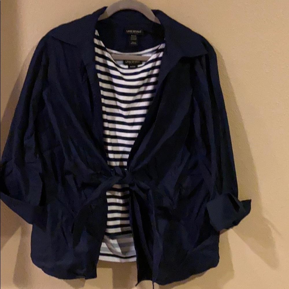 Lane Bryant 3/4 Length Sleeve Top18/20W